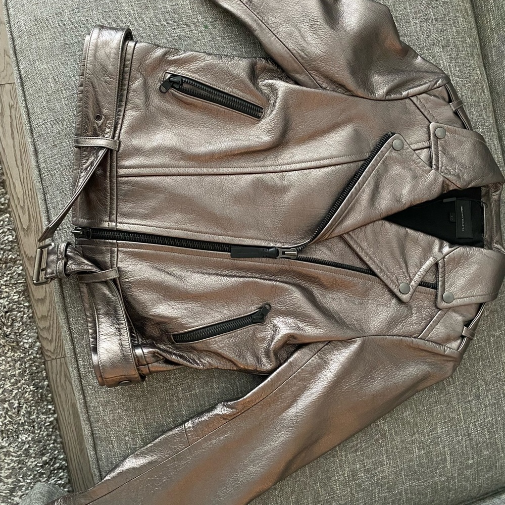 Mackage leather jacket